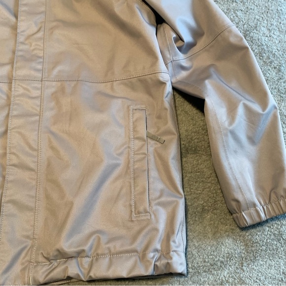The North Face Jacket M 10/12 Youth Dryvent Gray Hoodie Windbreaker Full Zip - Picture 4 of 16